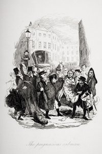 The pugnacious cabman, illustration from 
